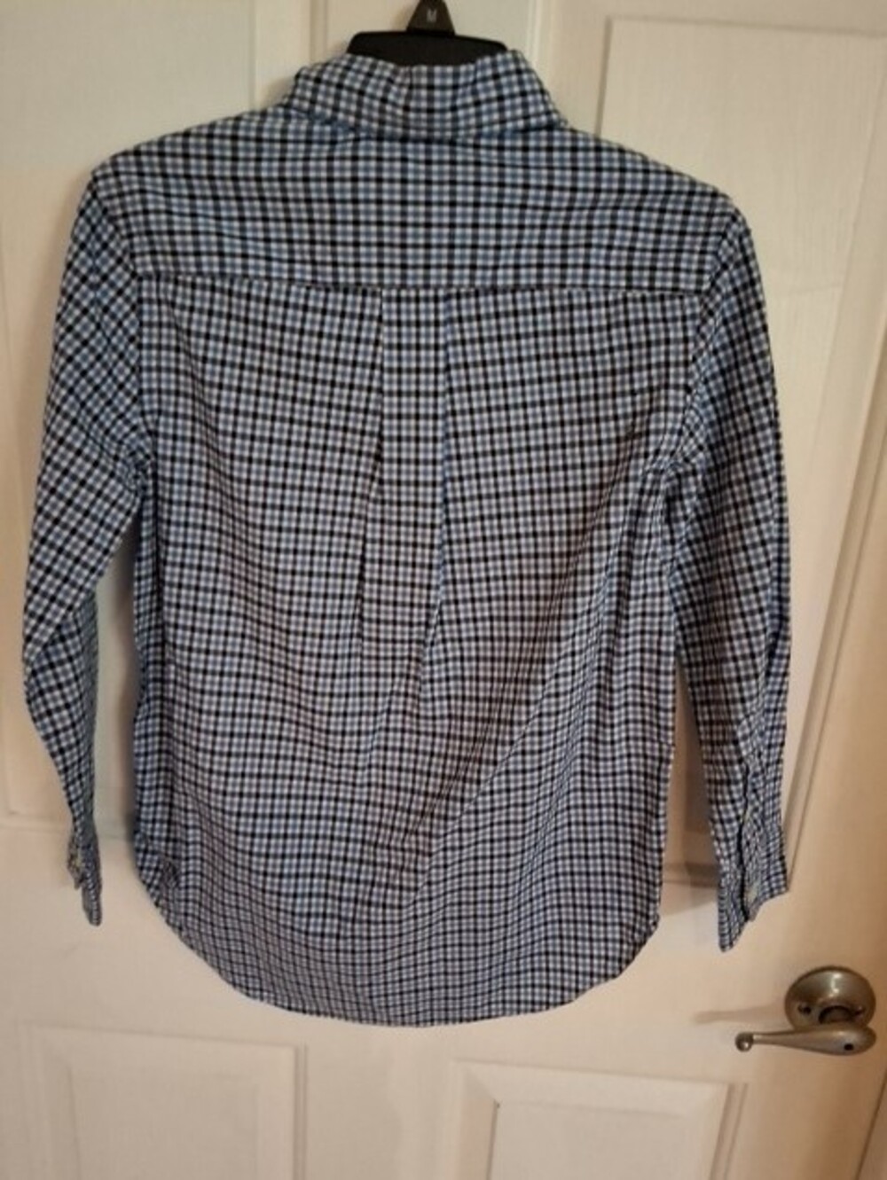 Polo by Ralph Lauren Navy and White Gingham Button-Down Shirt - Men - Picture 2 of 4